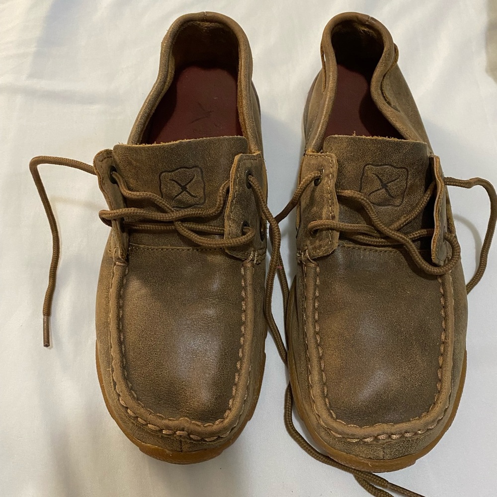 Twisted X boat shoes